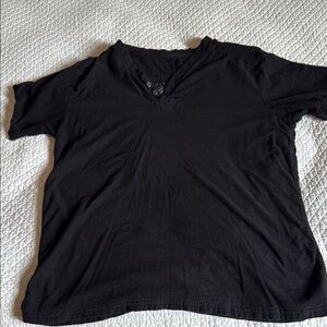 Affliction Black Relaxed Short Sleeve T-Shirt